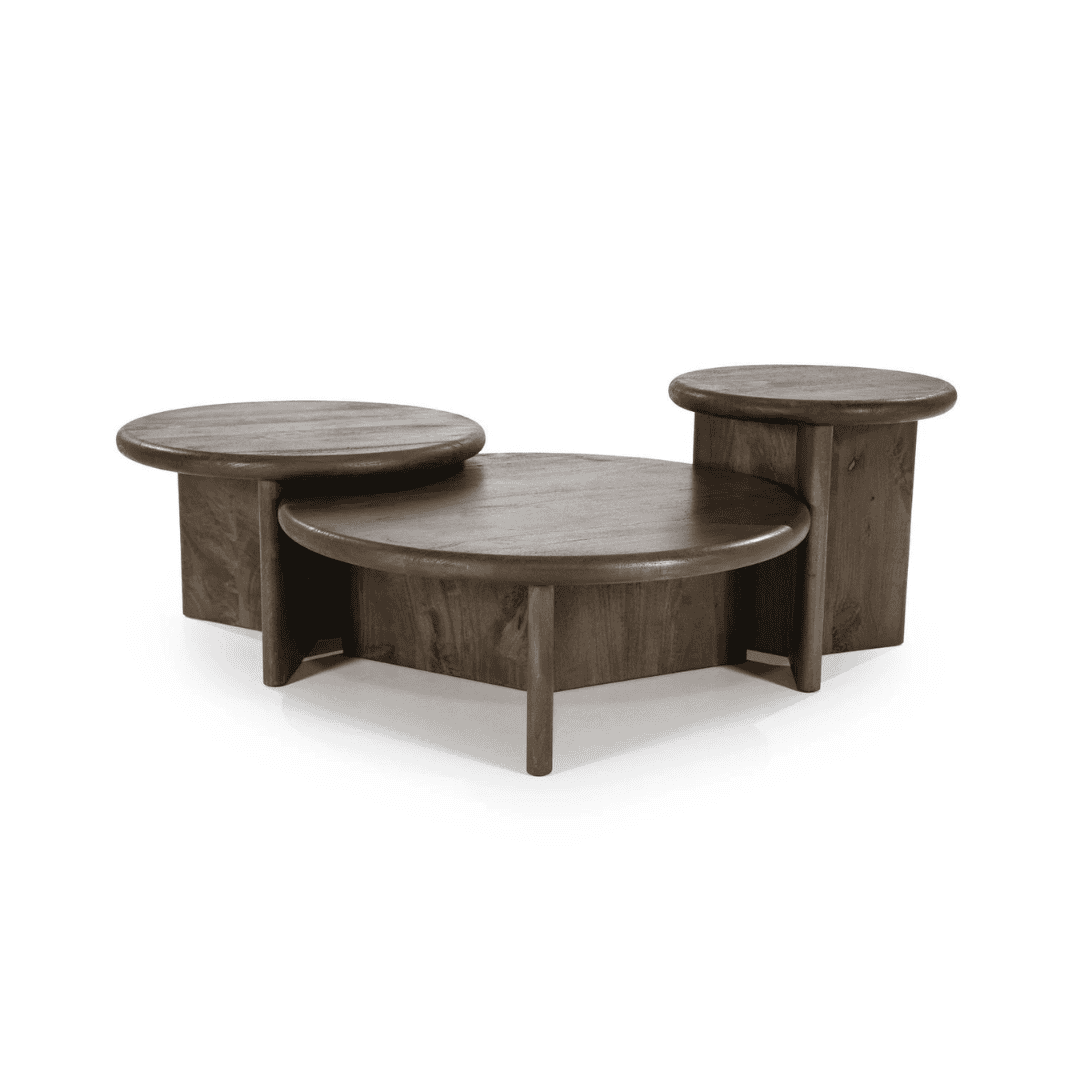 Leoti coffee table - Brown