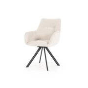 Bliss dining chair with armrest - Beige