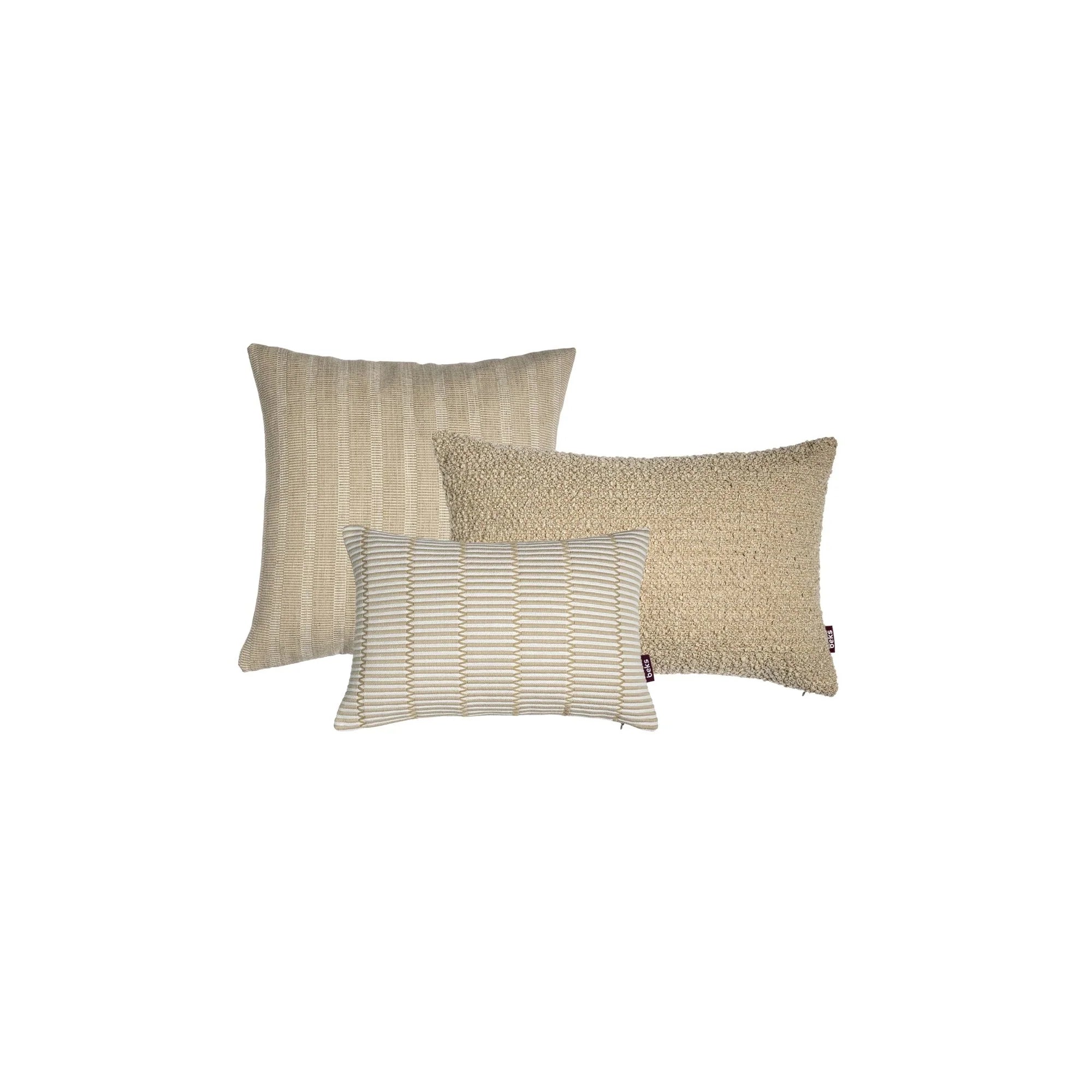 Sierkussencombinatie – Beige 1