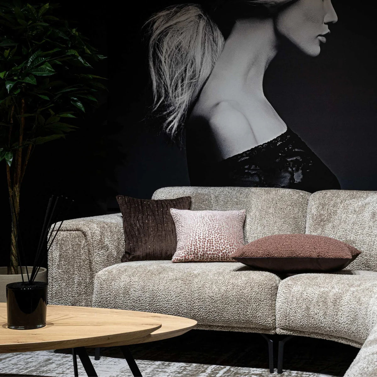 Sierkussencombinatie – Roze