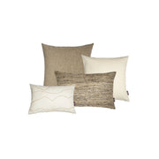 Sierkussencombinatie – Taupe/ecru