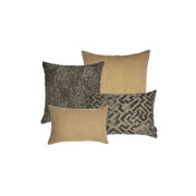 Sierkussencombinatie – Antraciet/zand