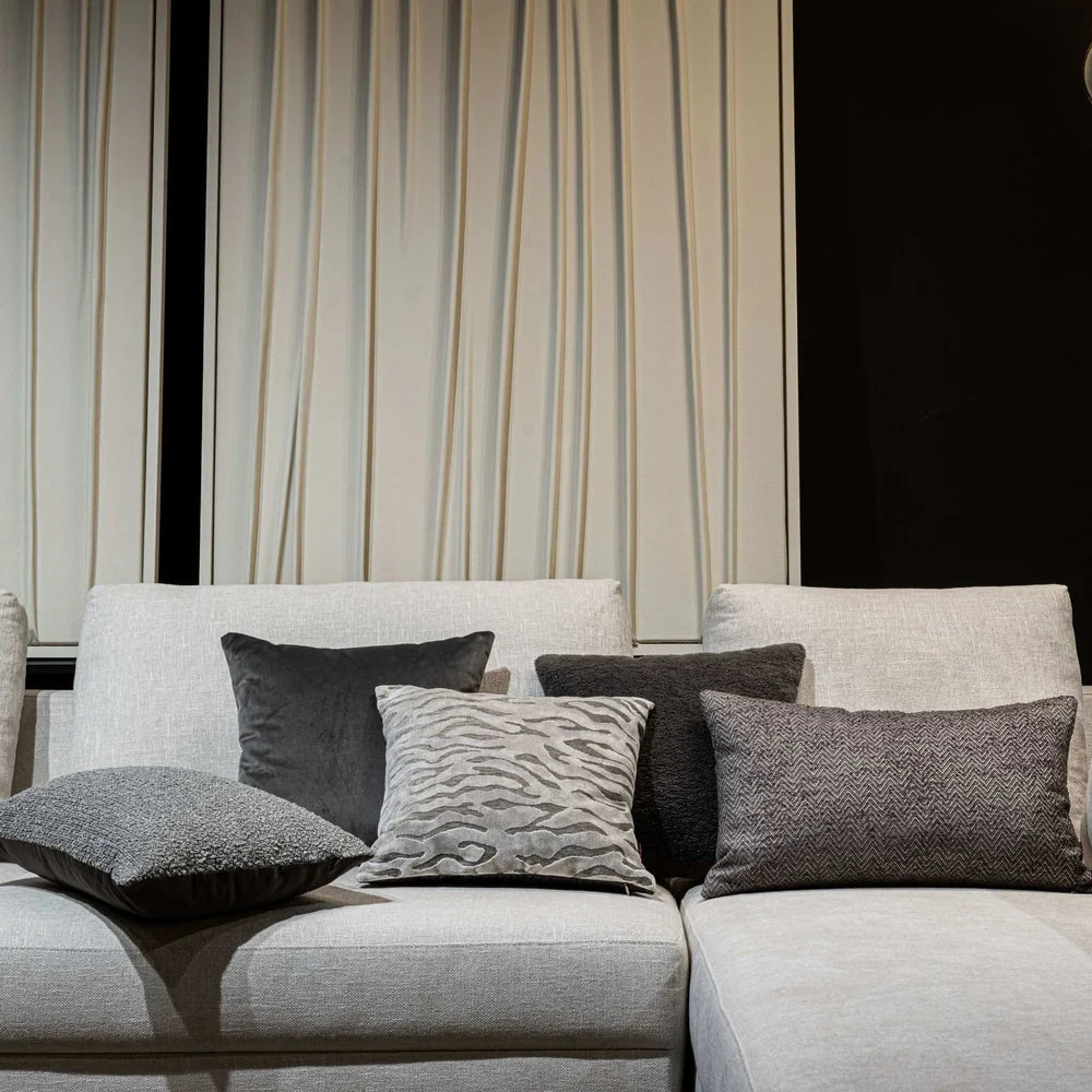 Sierkussen Bowie - Grijs 40x60 cm