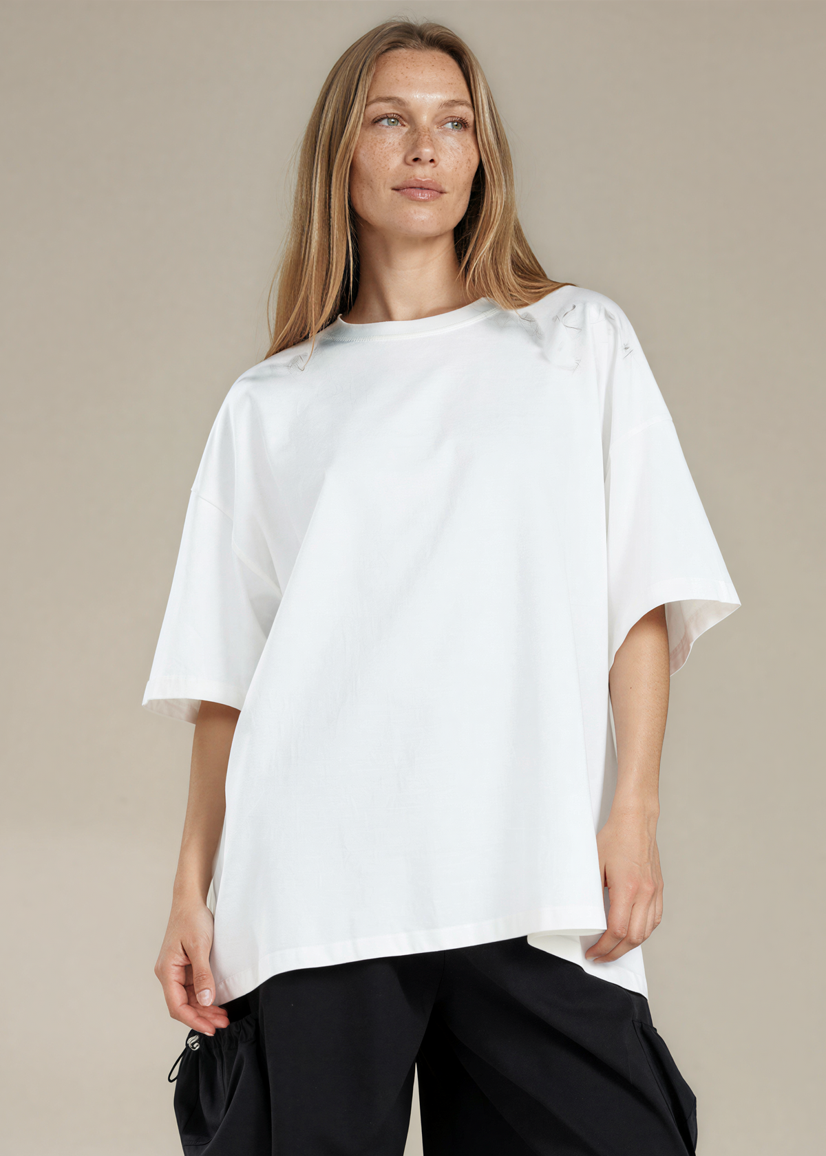 T-shirt Lumi Wit