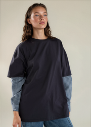 Top Romy blauw