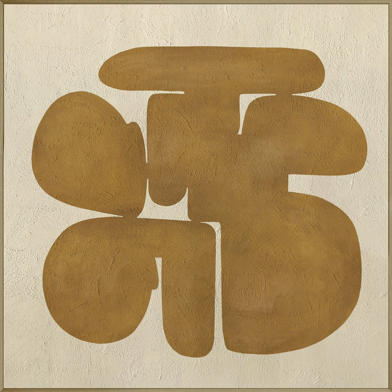 Wanddecoratie Odyssey gold right