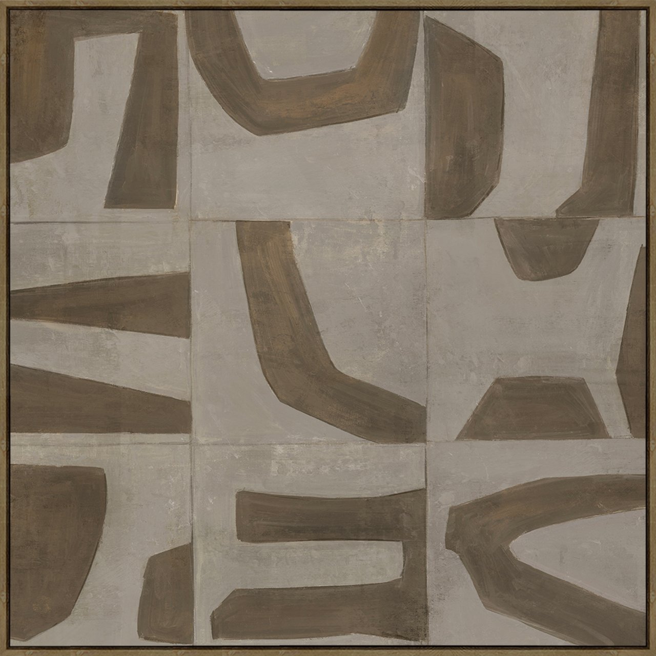 Wanddecoratie Zenith sand right