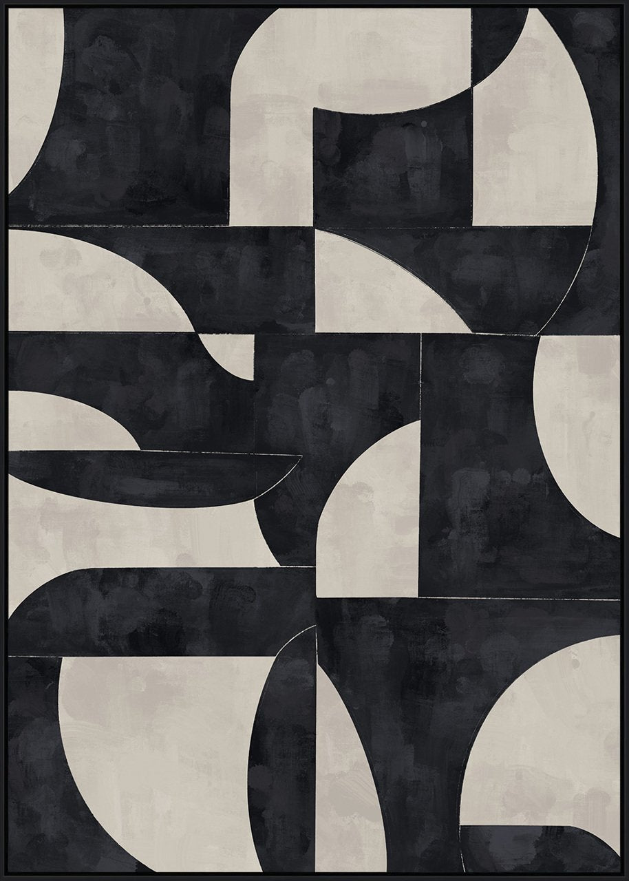 Wanddecoratie Splendor black