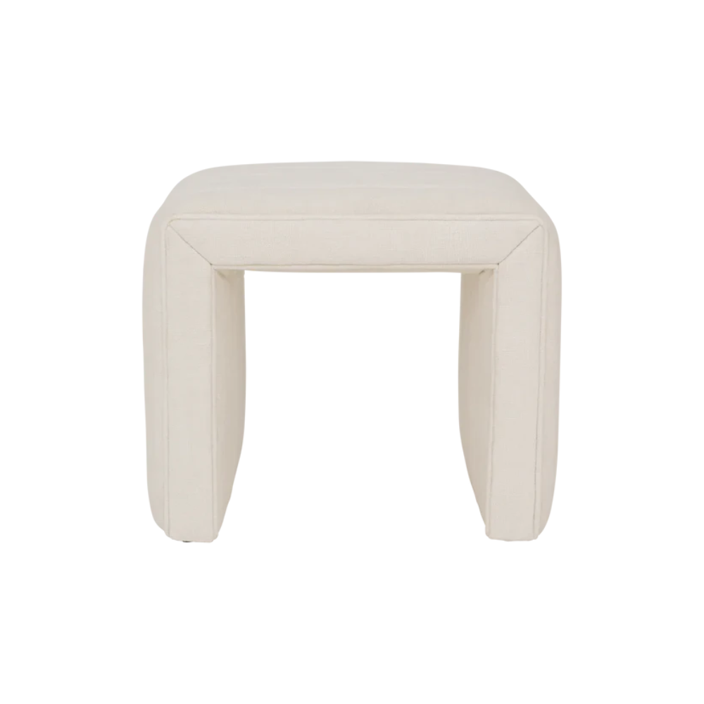 Poef Lyne Off White