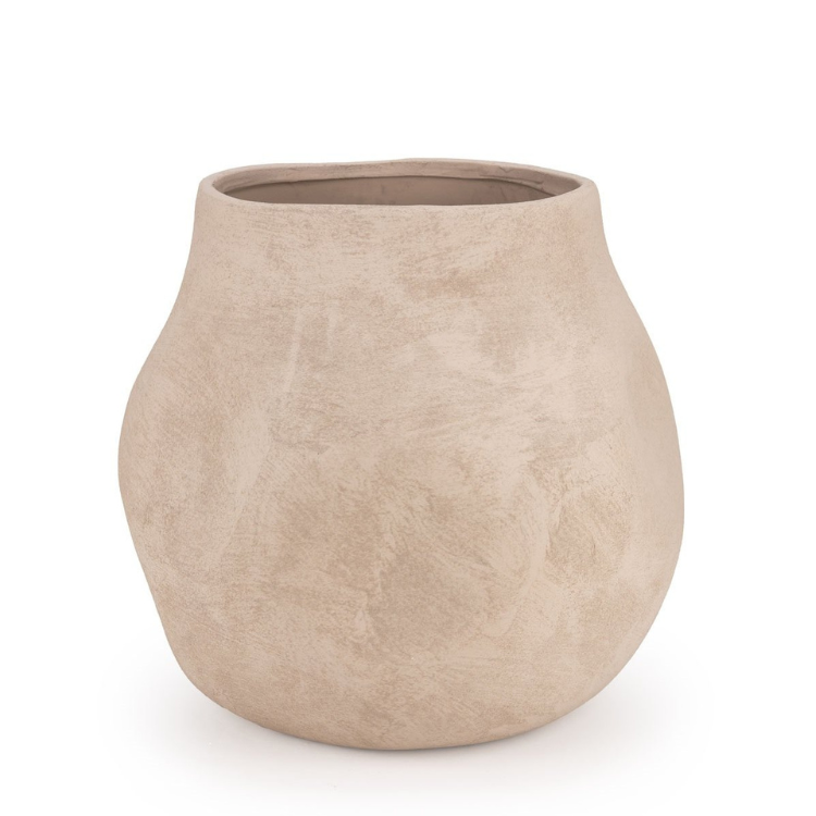 Vaas Vittoria 37,5x36 cm - light brown