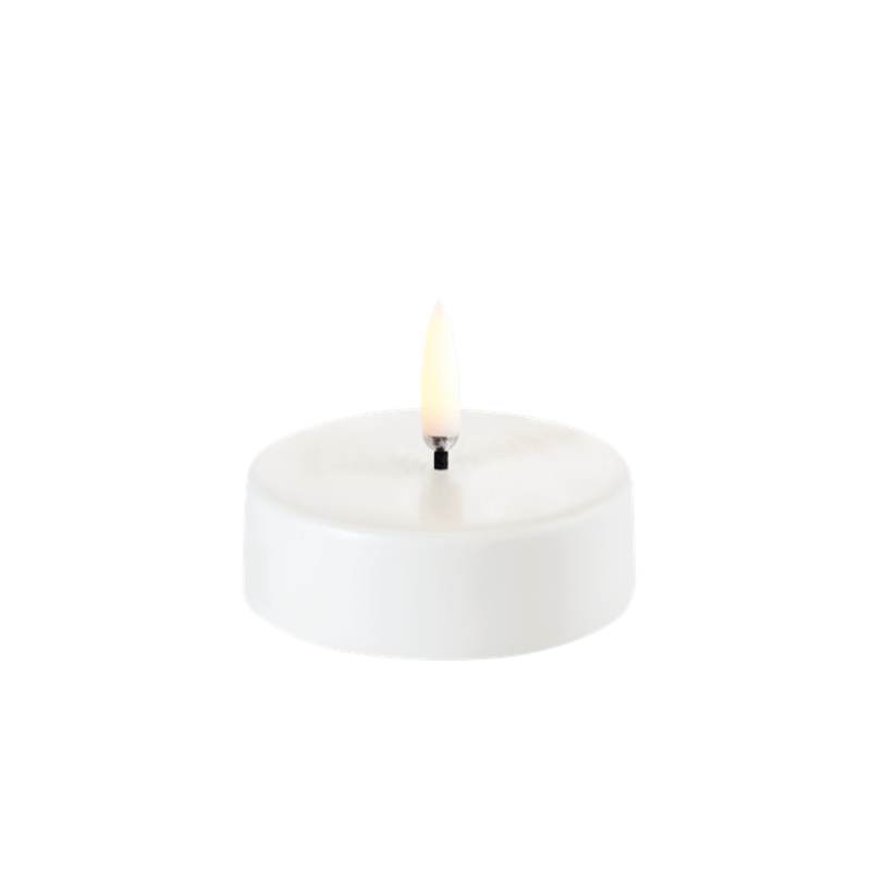 LED kaars Tealight Maxi W6,1 x H2,2cm - White