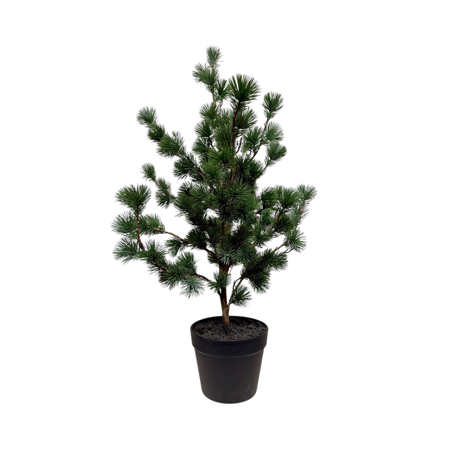 Kunstboom Ceder in pot 80 cm grey