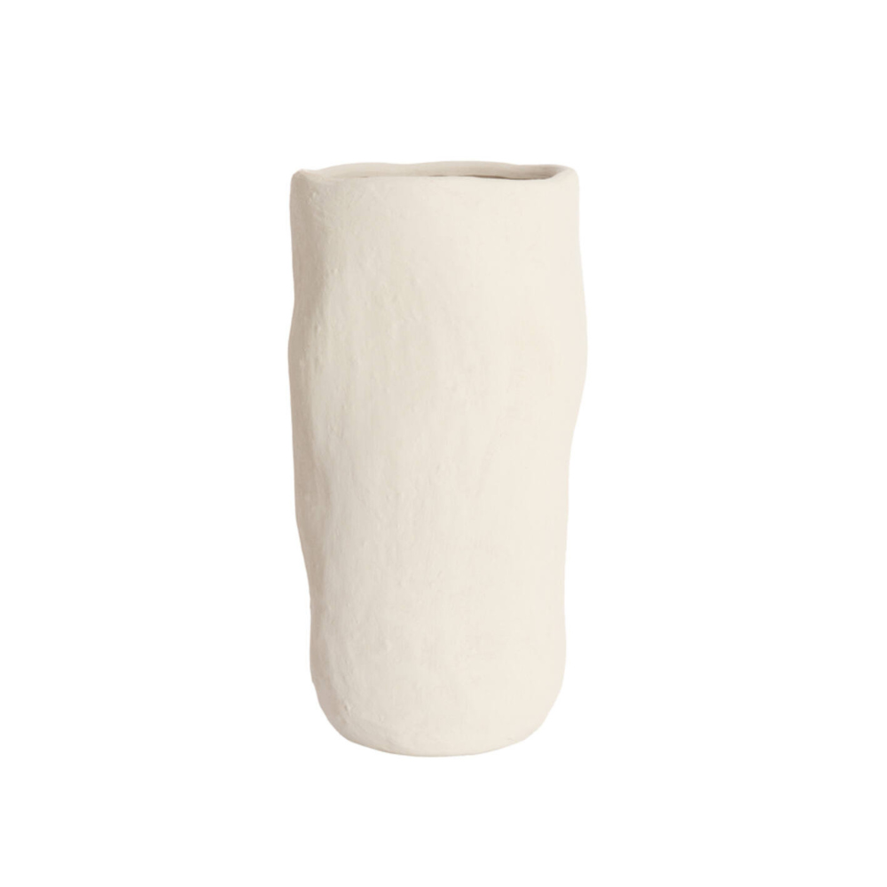Vaas Serafina Ø25x49 cm keramiek crème