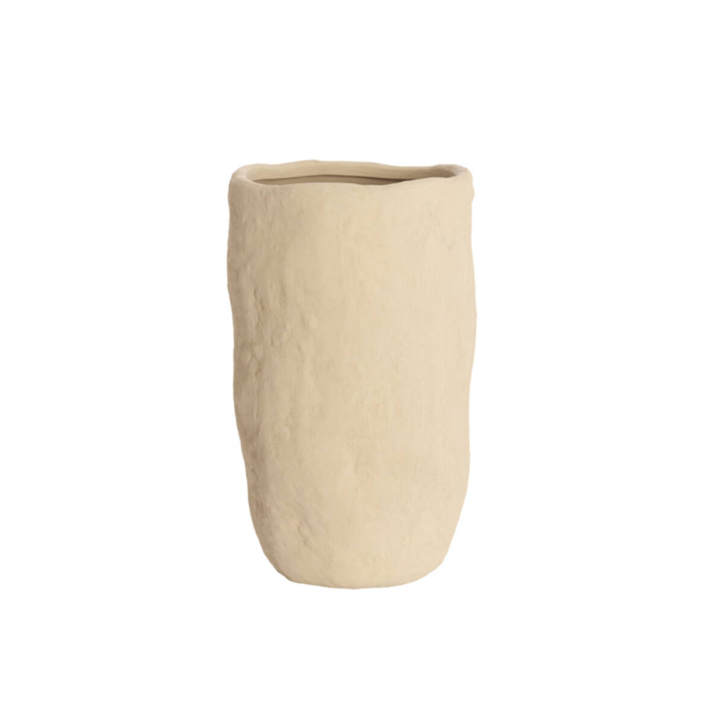 Vaas Serafina Ø21x35,5 cm licht bruin