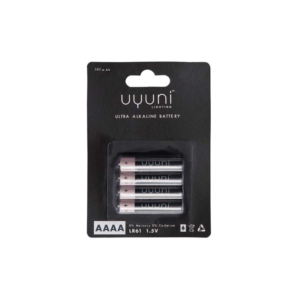 Batterij AAAA, 1,5V, 580mAh, 4-pack