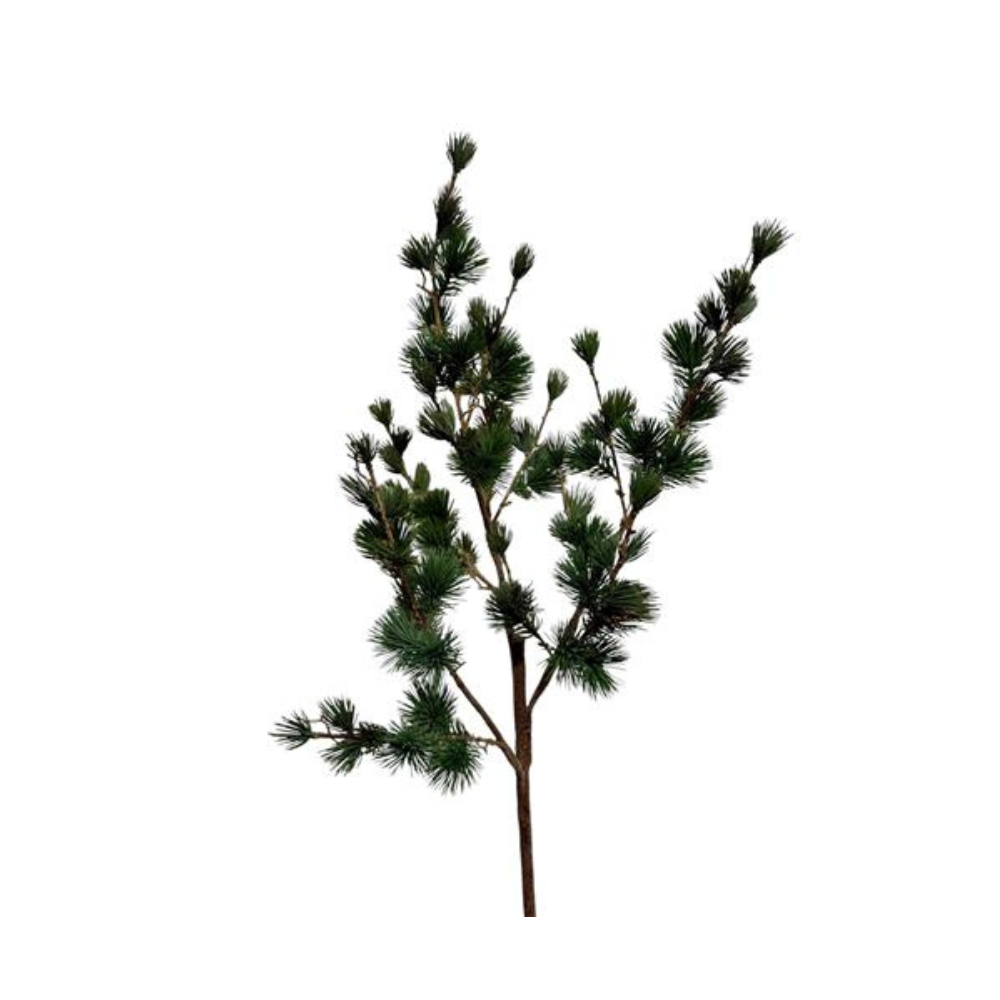 Kunsttak ceder spray 120 cm grey