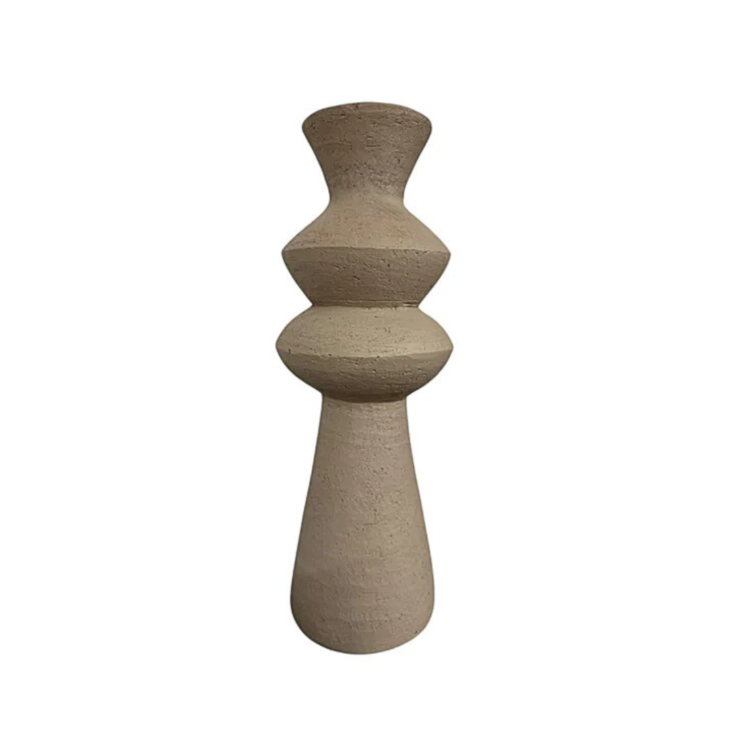 Evelien L Vase - Taupe