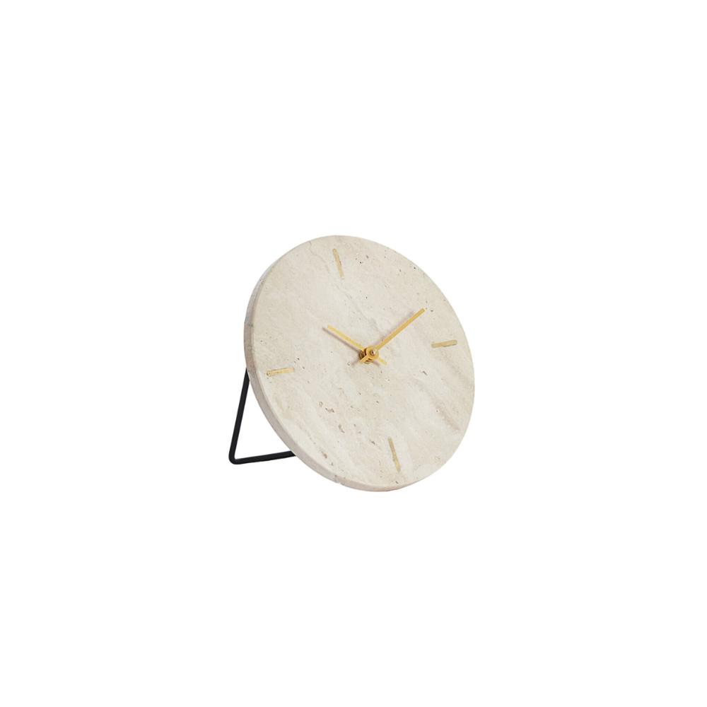 Klok Ø20 cm JENAY travertin zand