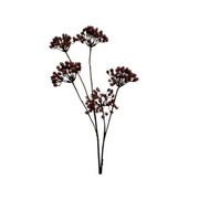 Kunsttak Berry spray 109 cm fuchsia purple