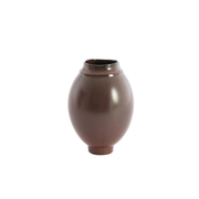 Vaas Lorea Ø17x23,5 cm donker rood-bruin