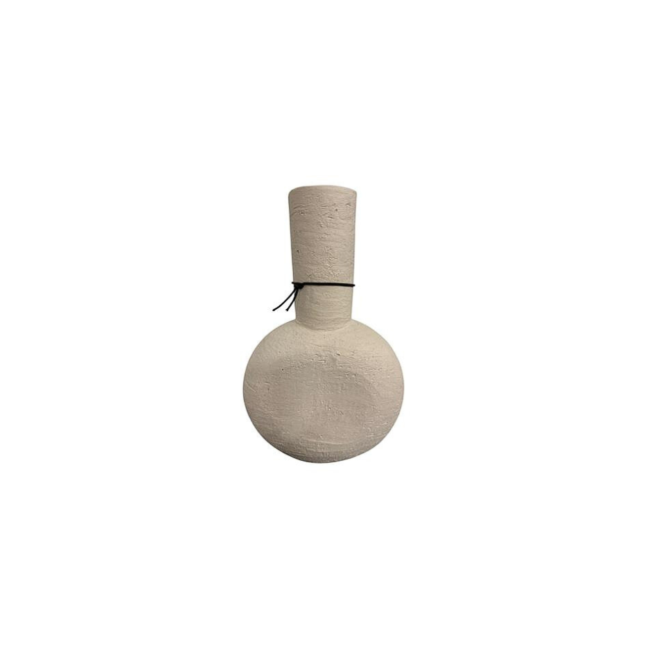 Vaas Valentine ovaal 16x8x26 cm creme