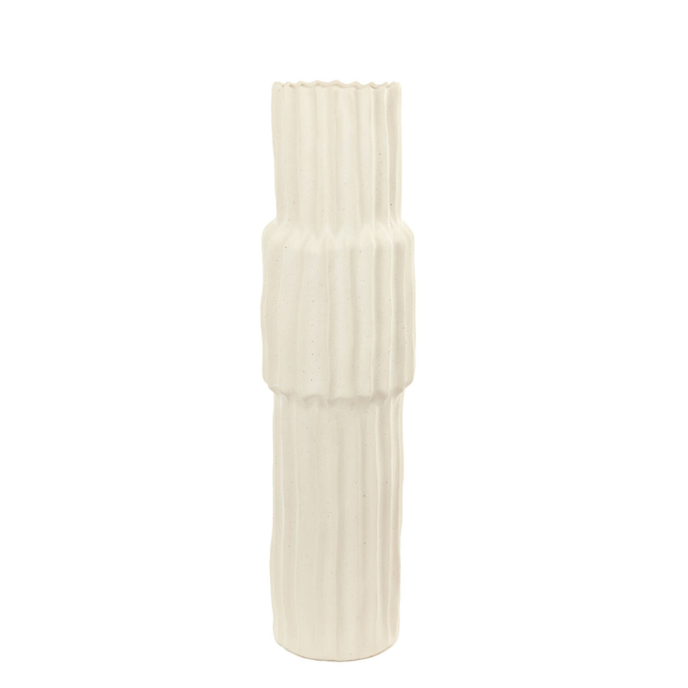 Vaas Longa Ø20,5x72,5 cm crème