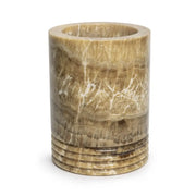 Waxinelichthouder Sandal onyx XXL Ø21x28 cm