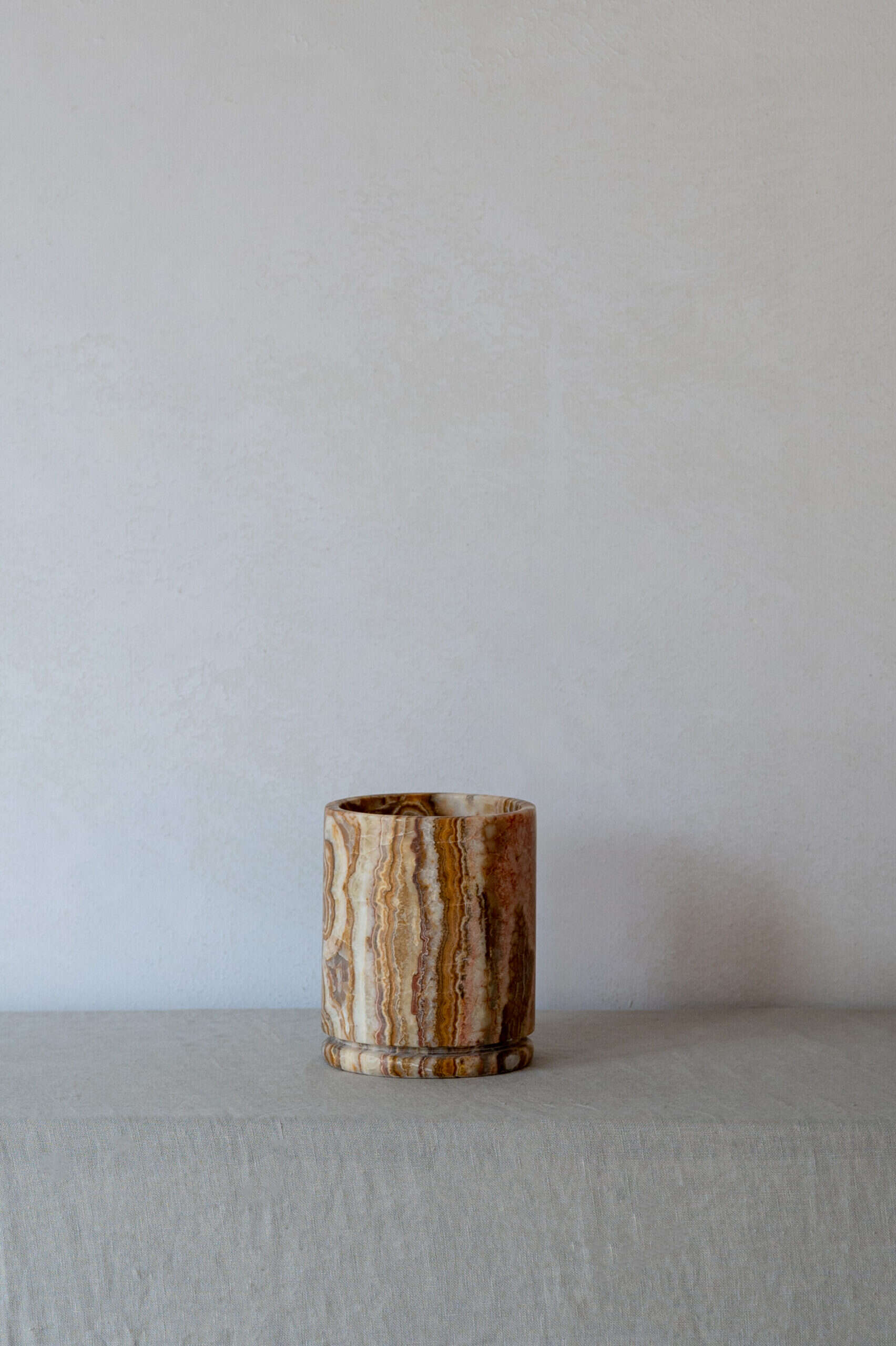 Waxinelicht Onyx Unwinding Brown