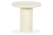 Side table Jade Magnesium oxide Beige Concrete Cire – 45 cm