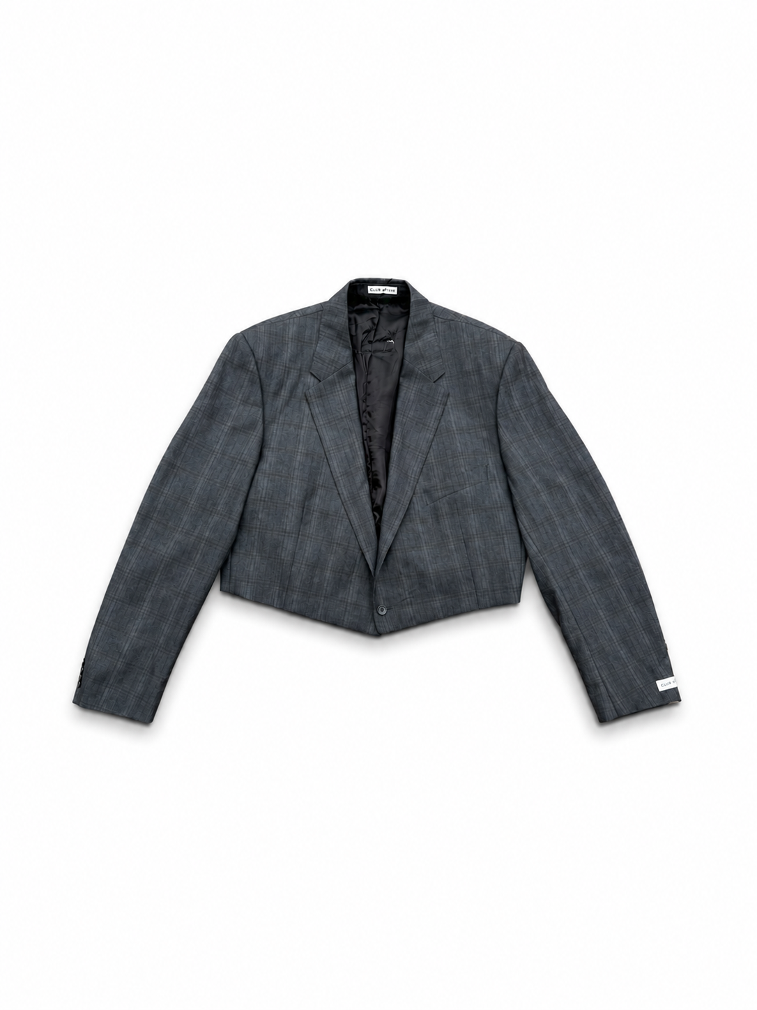 Blazer Cropped Blazer Antraciet