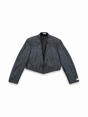 Blazer Cropped Blazer Antraciet