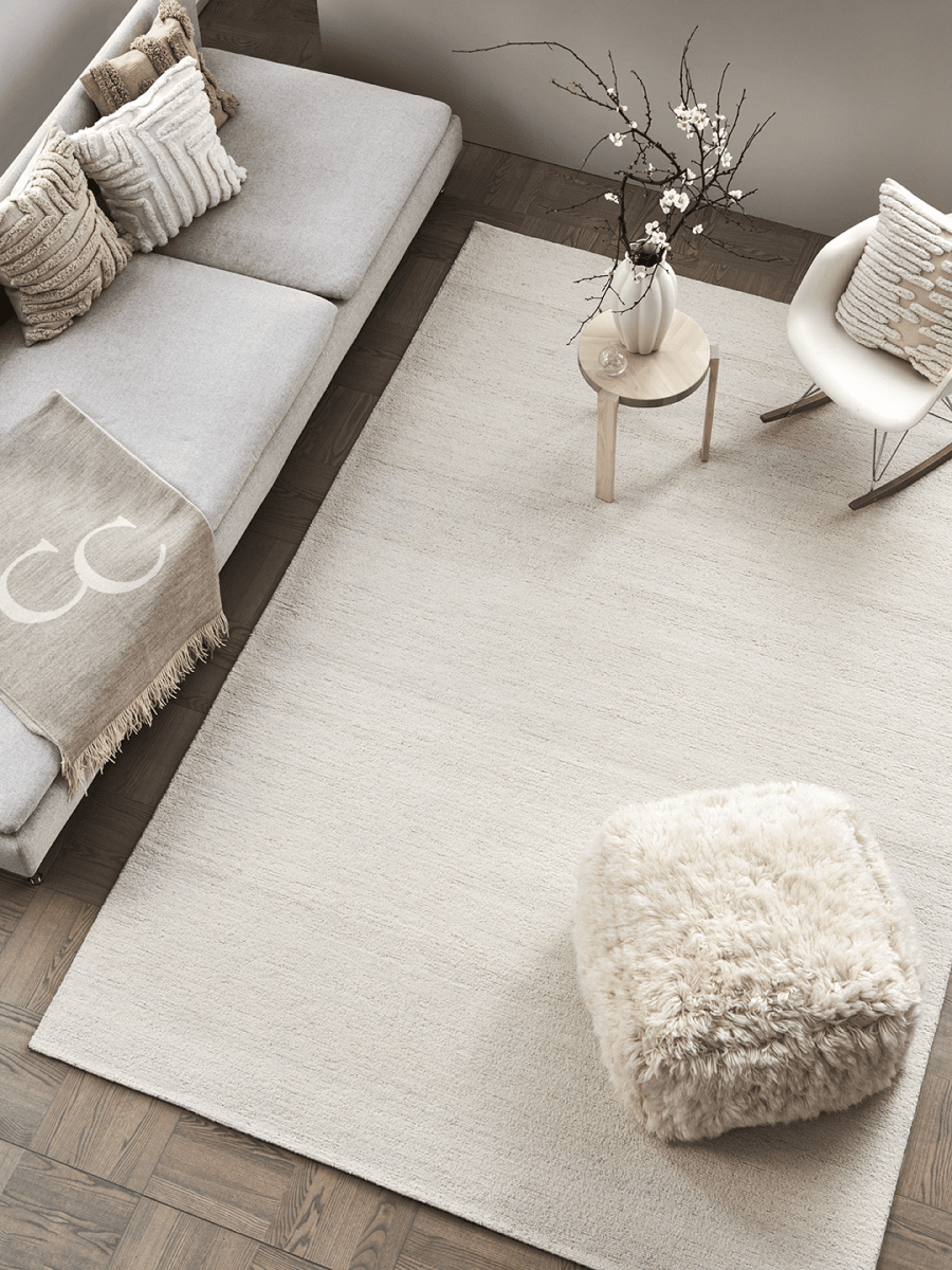 Vloerkleed Boucle 170x230 Ivory