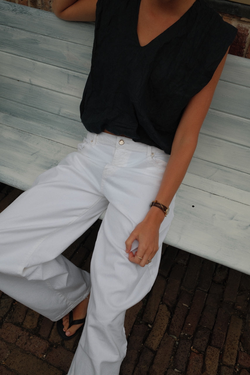 Blouse Lauren Blauw