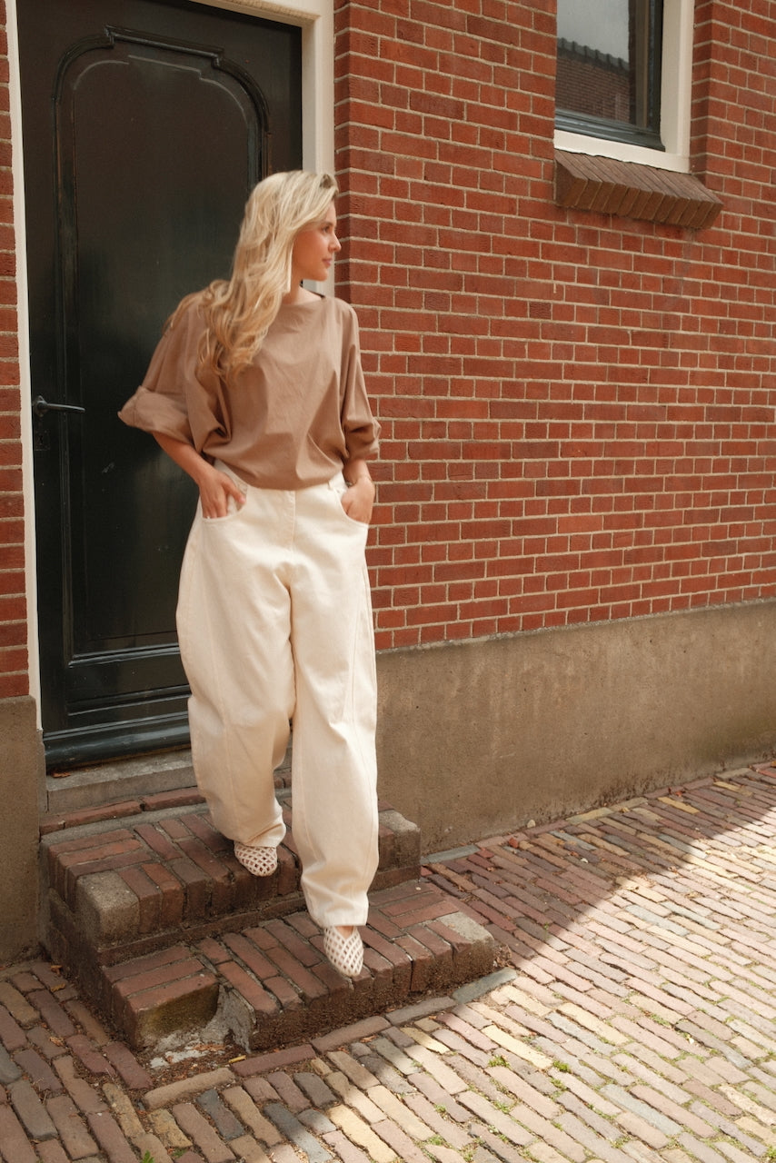 Broek Eline Creme
