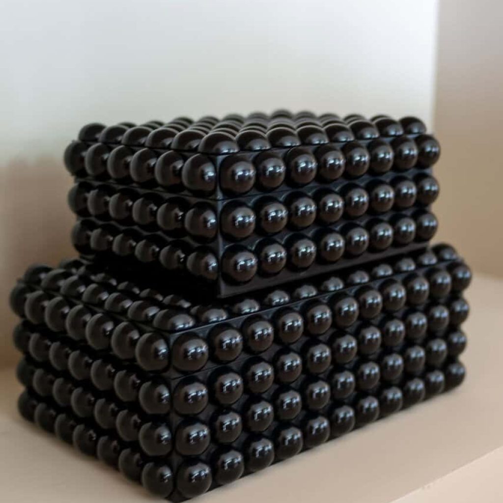 Juwelenbox Batool klein (Black)