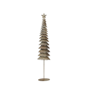 Decoratieve Kerstboom goud Ø31x123cm