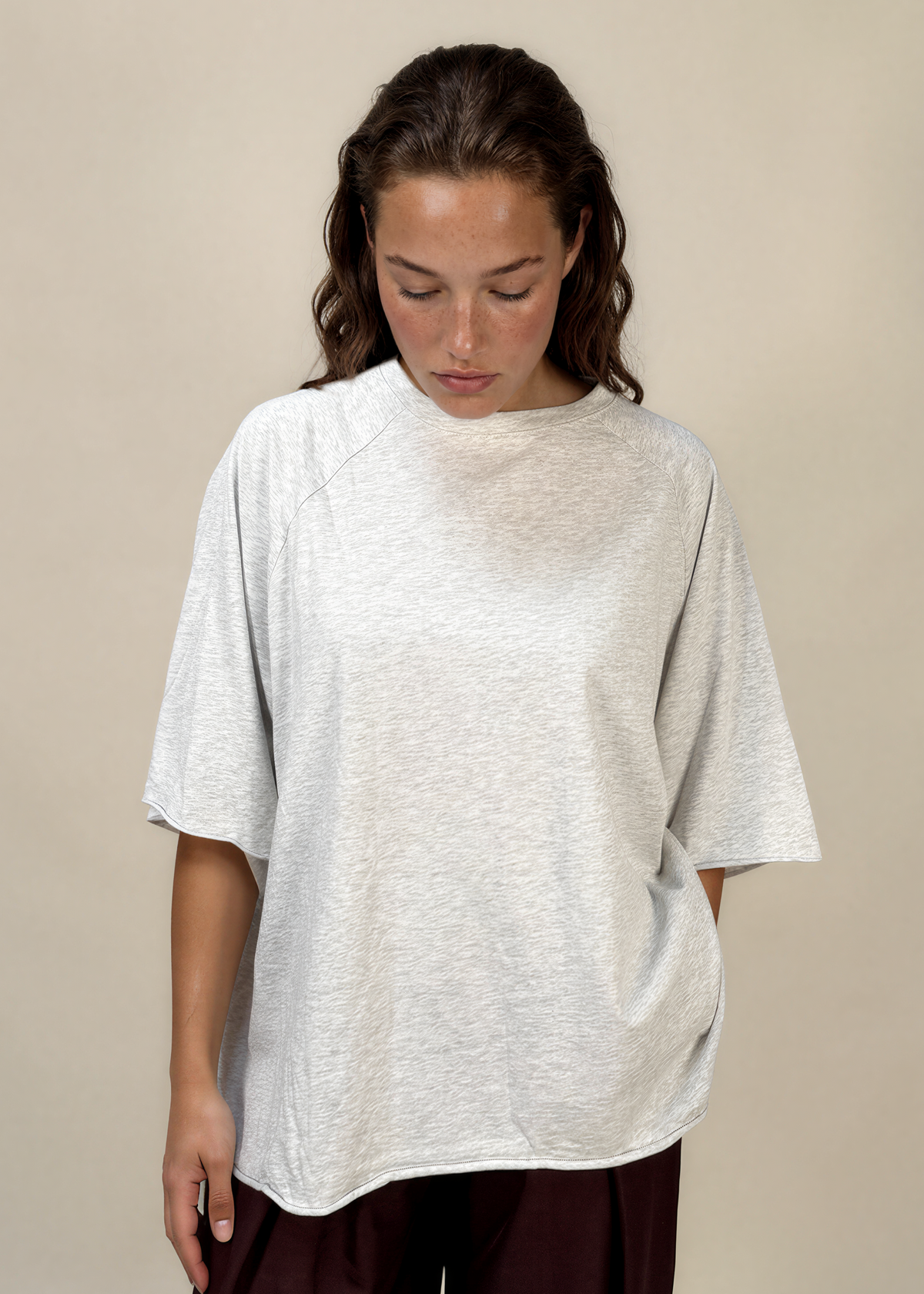 T-shirt Lou grijs