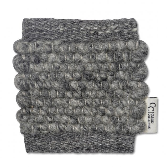 Vloerkleed staal Merino Granit
