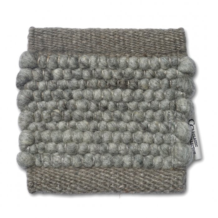 Vloerkleed Staal Merino Green