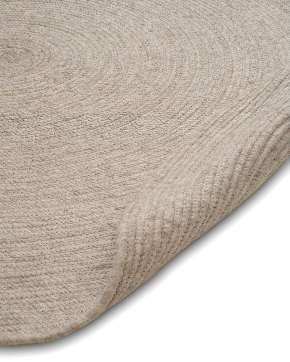 Vloerkleed Merino Round Ø200 Oat
