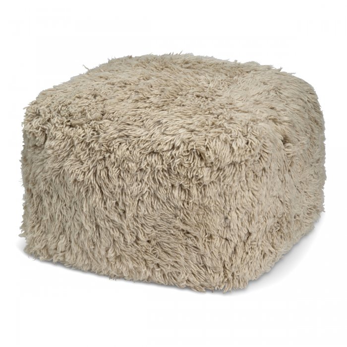 Poef Cloudy Beige