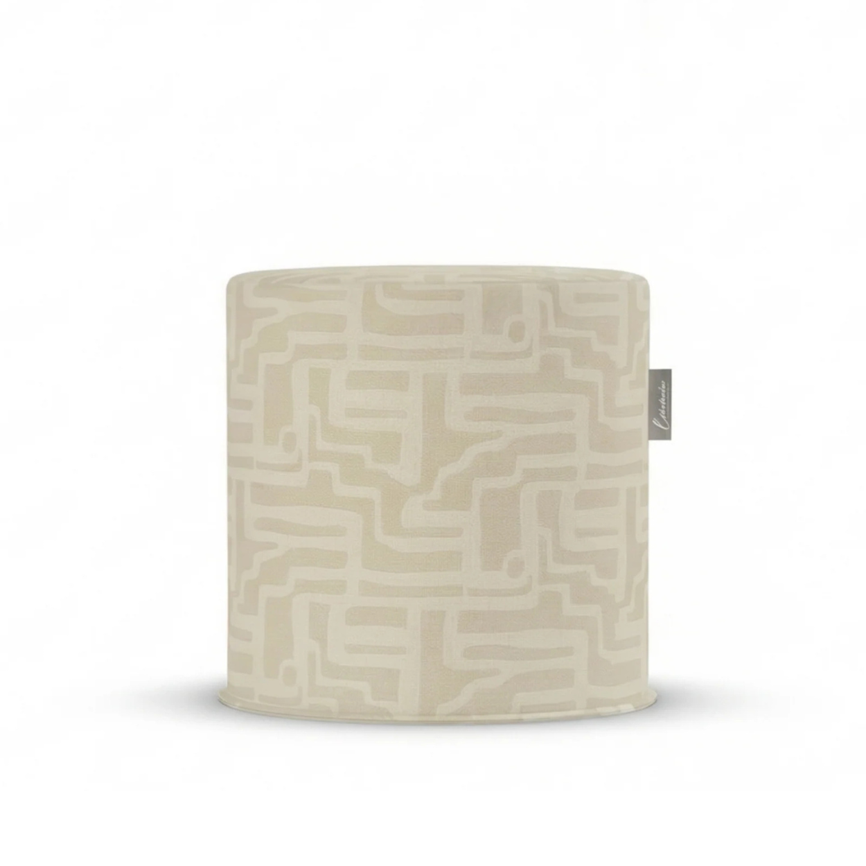 Outdoor Pouf Riddle Plaster Ø44x46cm