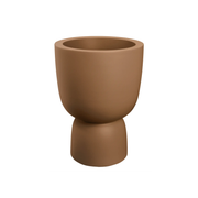 Pot Amber coupe 41cm caramel