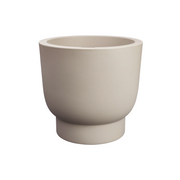 Pot amber grail 40cm balanced beige