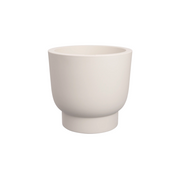 Pot amber grail 30cm linen white