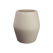 Pot june split high 46cm balanced beige