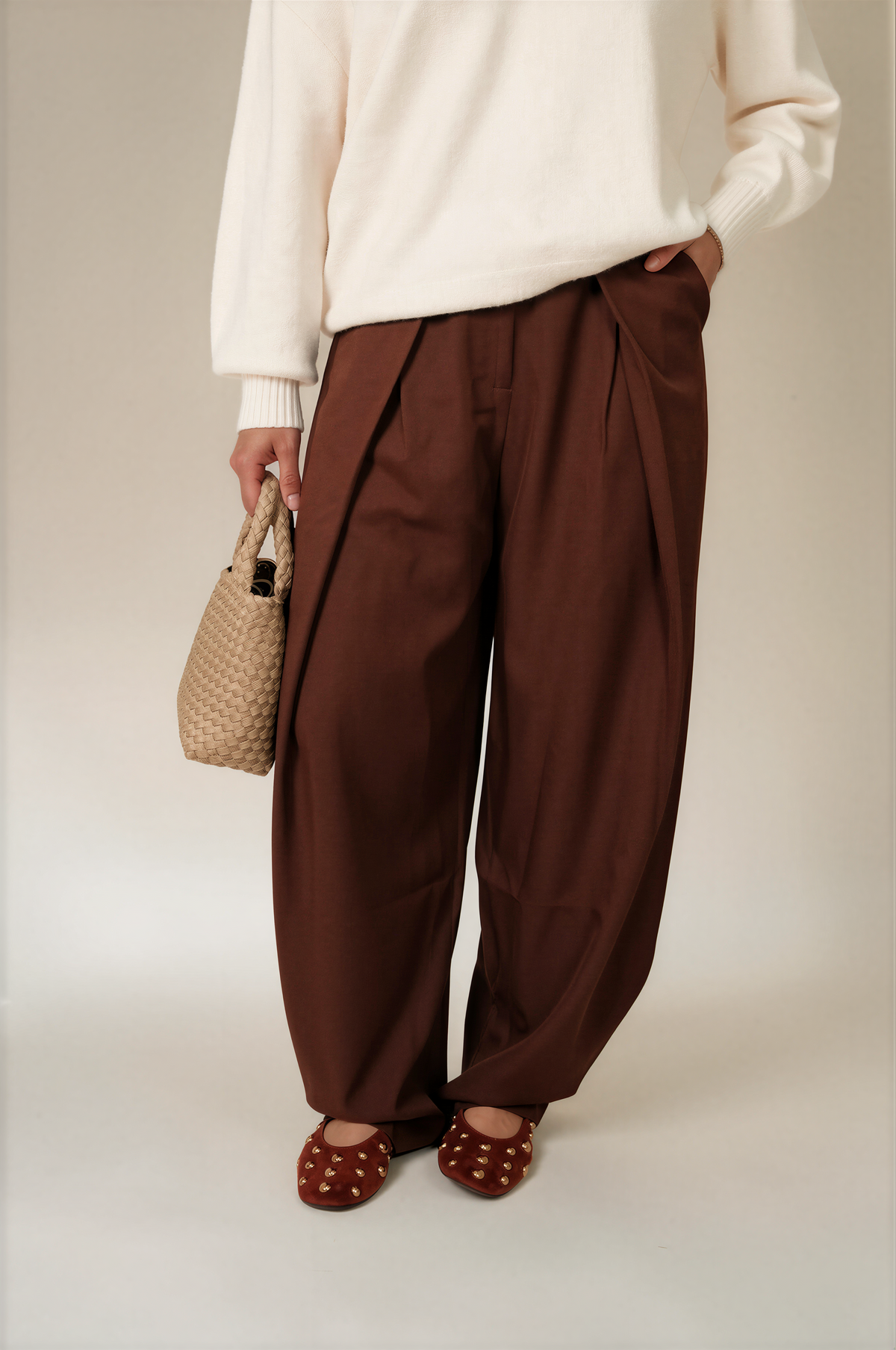 Broek Quinn Bordeaux