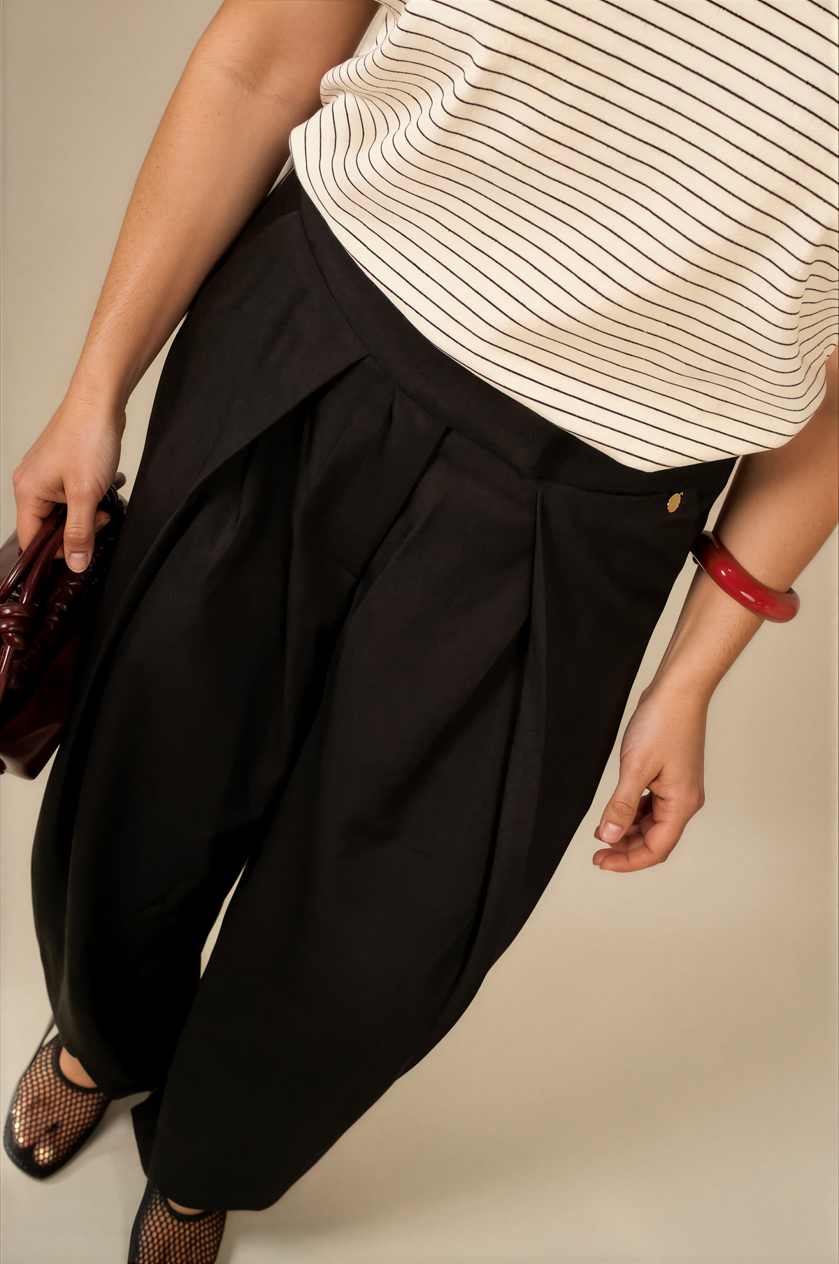 Broek Quinn Zwart