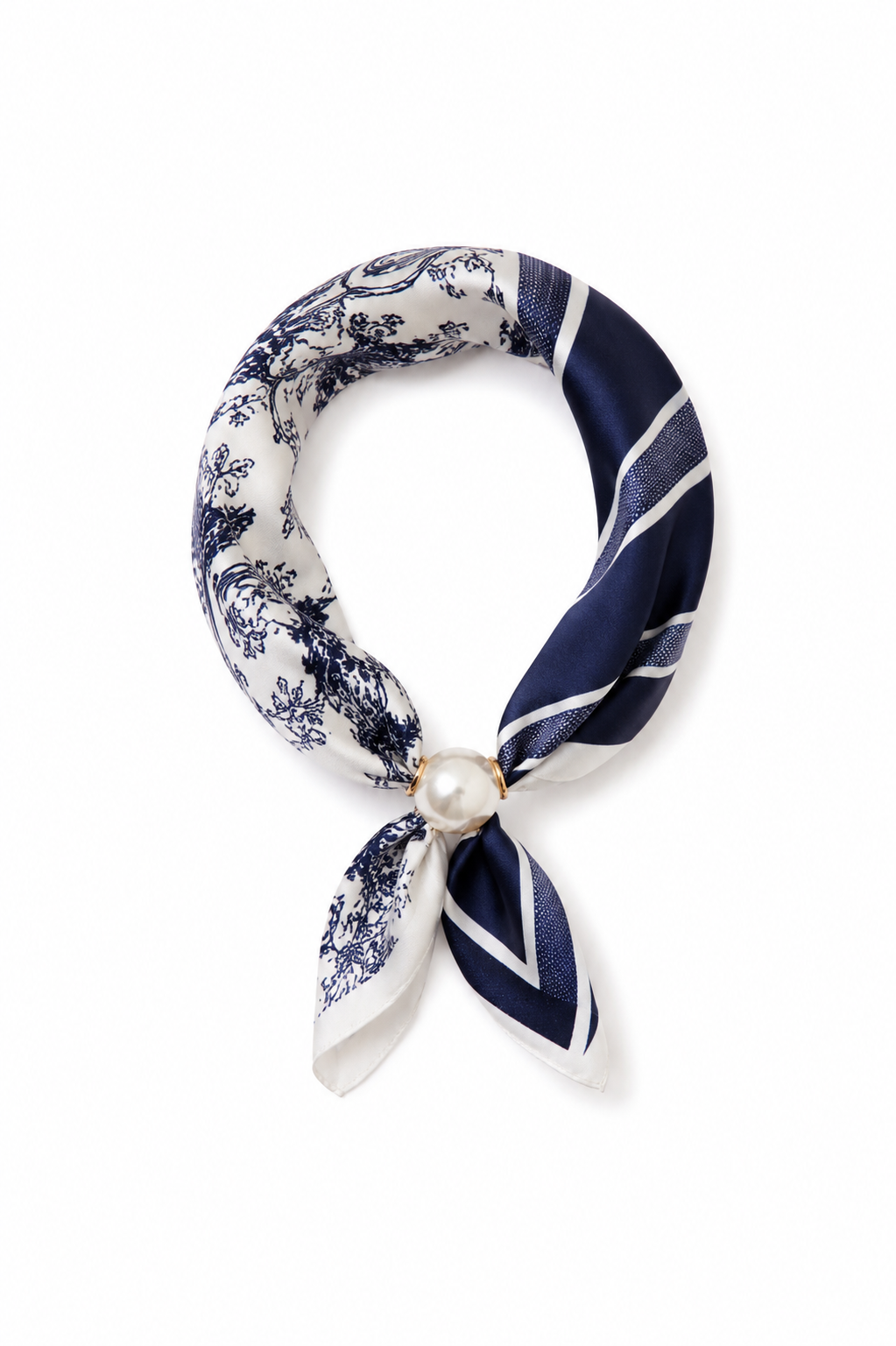 Sjaal Knoop Blauw