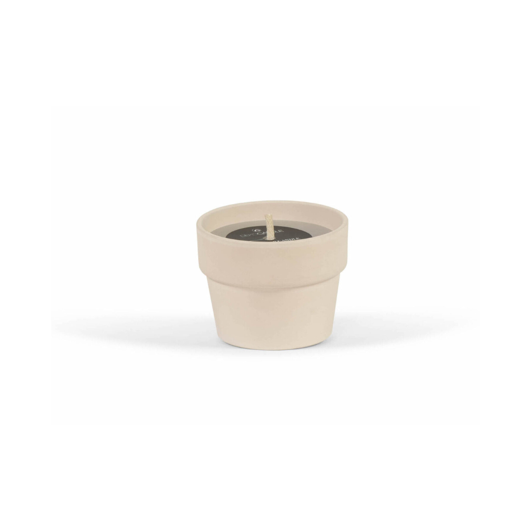 Outdoor candle green - 8 x 10 cm